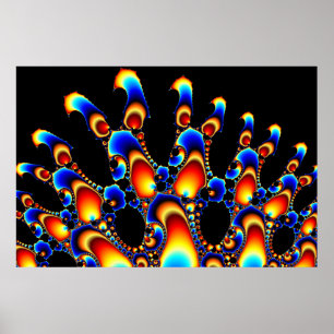 Det - Mandelbrot Fractal Art Poster
