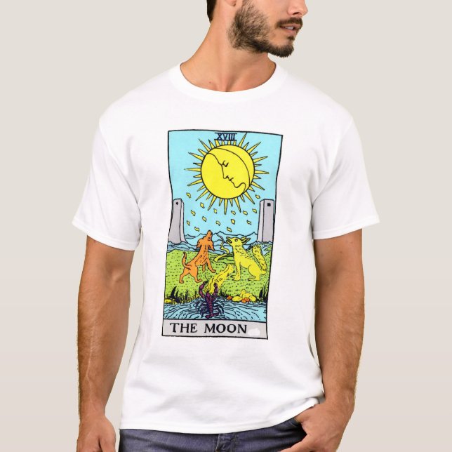 Det måneTarot kortet T-shirt (Framsida)