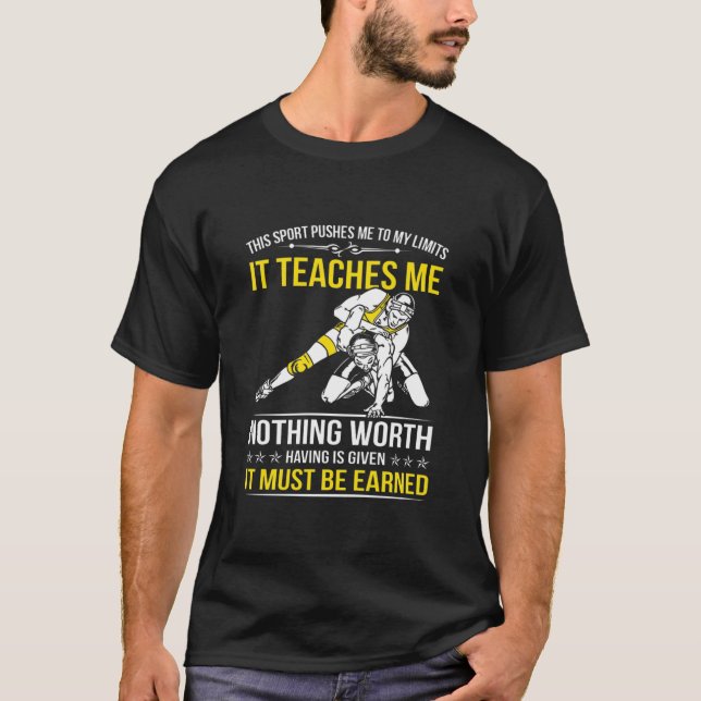 Det måste vara en brottande gåva från Fantastisk t Shirt (Framsida)
