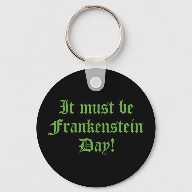 Det måste vara Frankensteins dag Nyckelring (Framsida)