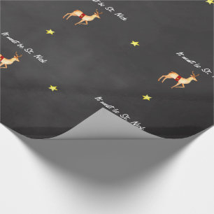 Det måste vara Nick Reindeer i Starry Natt Himmel Presentpapper