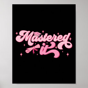 Det masterexamen i Student Mba Studenten Poster