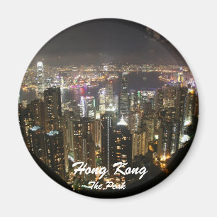 Det maximalt, magnet för Hong Kong nattlandskap