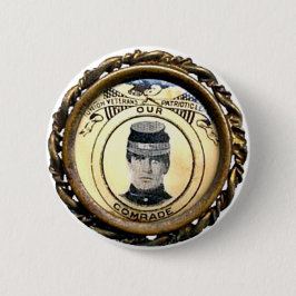 Det McKinley inbördeskrigemblem - knäppas Knapp