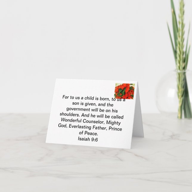 Det menande av jul helgkort (Framsida)