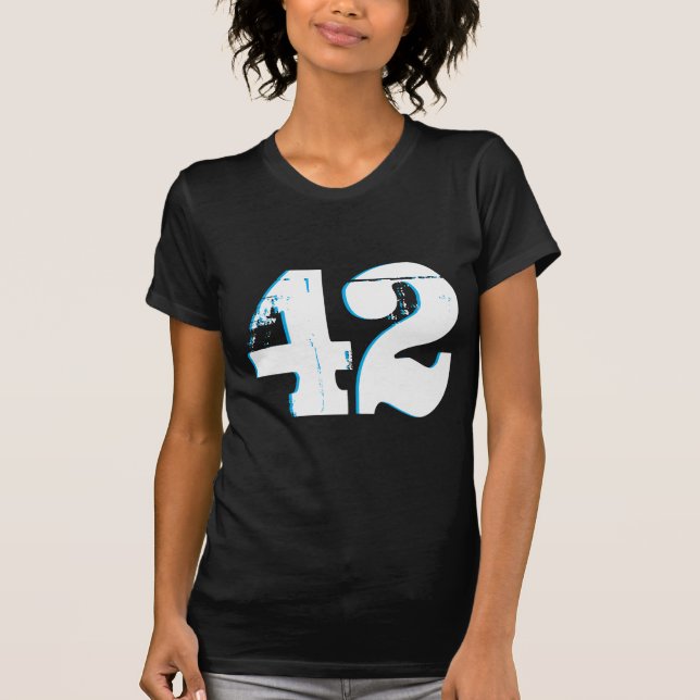 Det menande av liv är… 42! tee (Framsida)