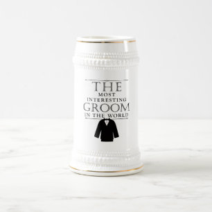 Det mest intressanta, Groom Bachelor Stein, svart Sejdel