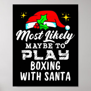 Det mest troliga är att spela med julklapp med tom poster