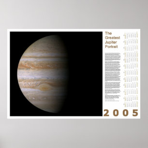 Det mest underbara Jupiter porträtt: 2005 Poster