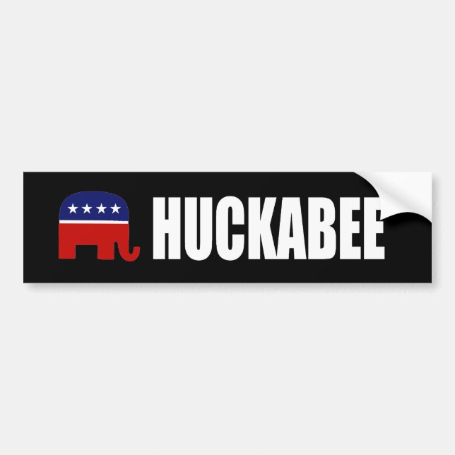 Det MIKE HUCKABEE valet utrustar Bildekal (Framsidan)