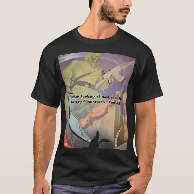 Det militära slutet inkvarterar tee shirt (Framsida)