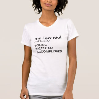 Det millennial t shirt