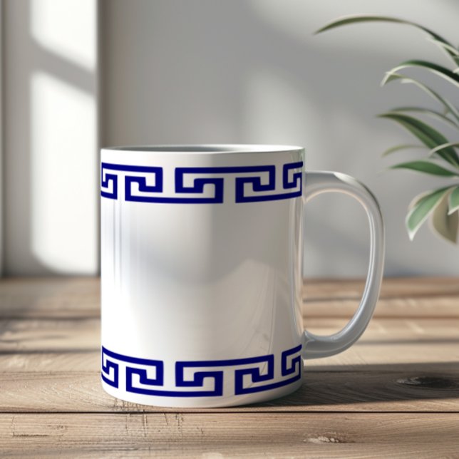 Det minimalistiska Anpassadet Mönster Kaffemugg (Skapare uppladdad)