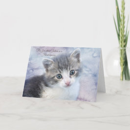 Det minsta anteckningskortet för Kattdjuret Meddelande
