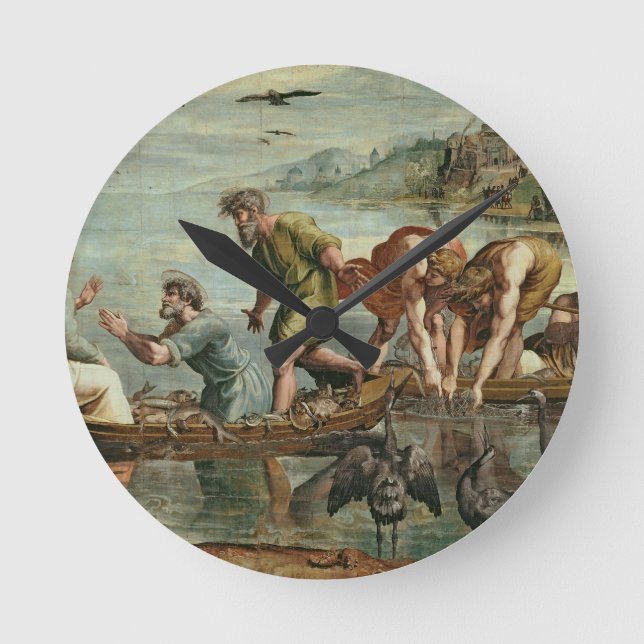 Det Miraculous Draft Fisheries (tecknad för Rund Klocka (Framsida)