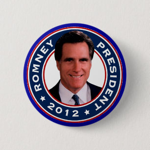 Det Mitt Romney presidentval 2012 knäppas Knapp
