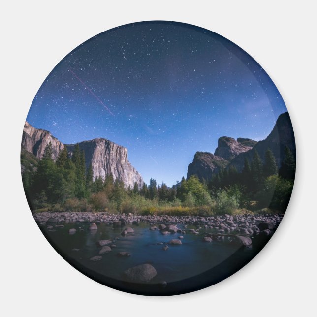 Det mjölkaktiga sättet | Yosemite nationalpark Magnet (Framsidan)