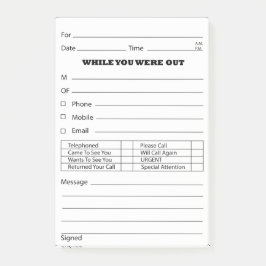 Det mobila meddelandet postar det är post-it block