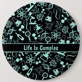 Det moderna akvabblåkemiska livet är komplext knapp