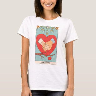Det moderna Älskare-tarotkortet Major Arcana T-Shi T Shirt