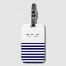 Det moderna anpassade namnet Nautical Navy Blue Ra