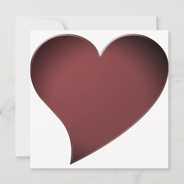 Det moderna bordeaux-vin-röda eleganten (Framsida)