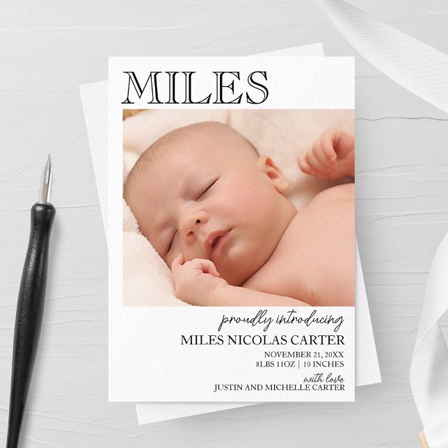 Det moderna Elegantens födelsedag Meddelande (Skapare uppladdad)