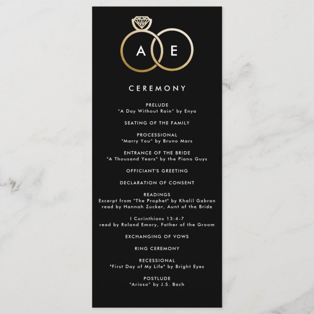 Det moderna Guld-Ringar-programmet om Svarta Perso Program (Framsida)