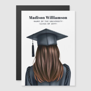 Det moderna magnetkortet Studenten Female Student