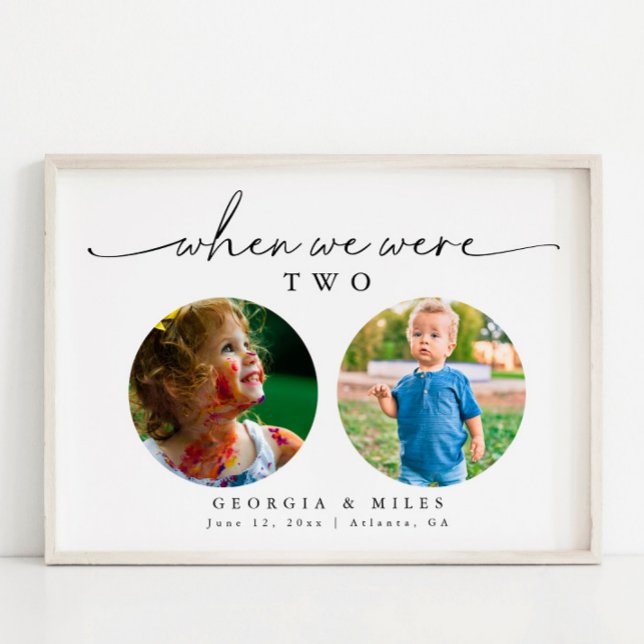 Det moderna minimalistiska Bordsnumret Baby Bild (Skapare uppladdad)