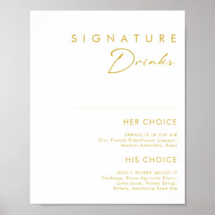 Det moderna minimalistiska Guld-teckensnittet Namn Poster