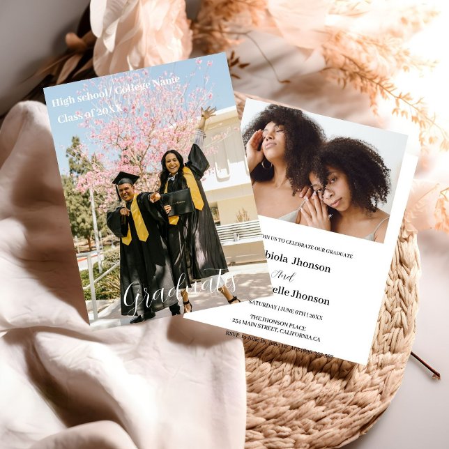 Det moderna minimalistiska skriptet Dubbla student Meddelande (Skapare uppladdad)