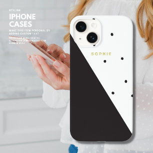 Det moderna minimalistiska Trendiget Black and Whi