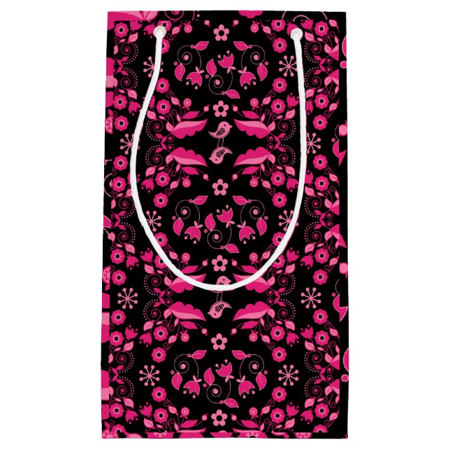 Det moderna Rosa-skandinaviska Blommönstret (Framsidan)