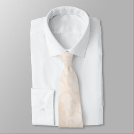 Det moderna Royalet Pastel Crema White Snöre Slips