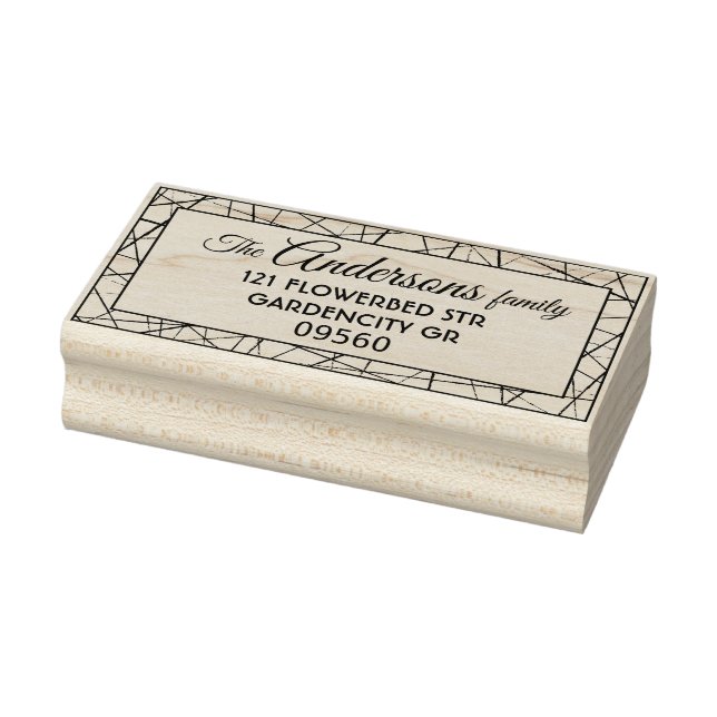 Det moderna spindelnätet ram, hand plockade linjer stämpel (Stämpel)