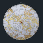 Det moderna Trendiget Guld Glitter Marble Piltavla<br><div class="desc">Ett modernt marmorfoto från trendig glitter som kombinerar inslag från guld,  glitter och marmor struktur för att skapa en guld och snyggt. Den marmorerade designen har en marmor struktur-bakgrund som ger en sofistikerad och lyxig känsla. Kombinationen guld,  glitter och marmor skapar ett trendig och modern estetik.</div>