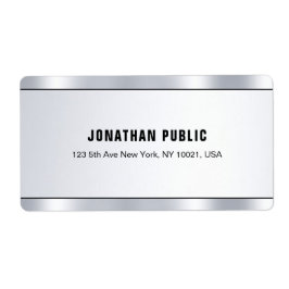 Det moderna Trendiget Silver ser sofistikerat ut v Fraktsedel