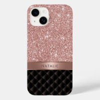 Det moderna tullnamnet Ro Guld Glitter Black Luxur