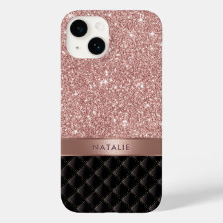 Det moderna tullnamnet Ro Guld Glitter Black Luxur