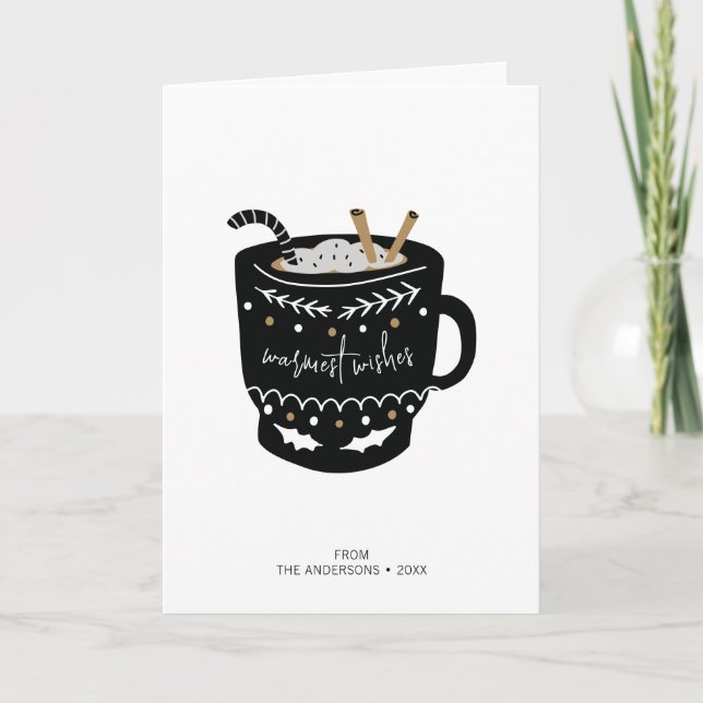 Det moderna varmaste Önskemål-Hetten-Helgdag för k Helgkort (Framsida)