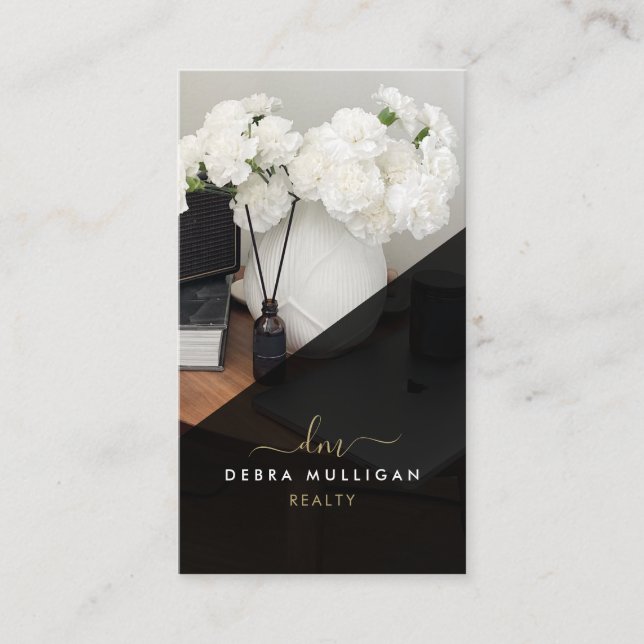 Det moderna verkliga Gods-Affärskortet Agent Visitkort (Framsida)