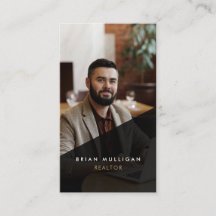 Det moderna verkliga Gods-Affärskortet Agent