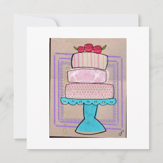 Det mönstrade pastelltorn (Framsida)