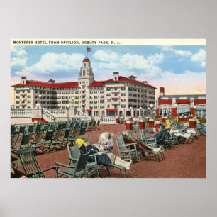 Det Monterey hotellet, Asbury parkerar Poster