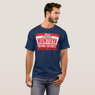 Det Montoya mötet 2017 - förbered sig att festa! T Shirt