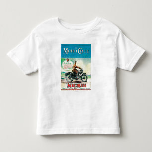 Det motoriskt cyklar tidskriften täcker tee shirt