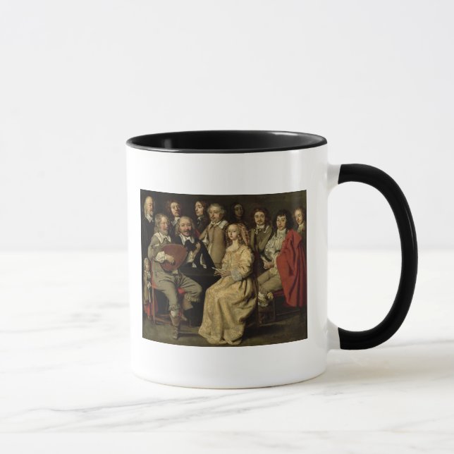 Det musikaliska mötet, 1642 mugg (Höger)