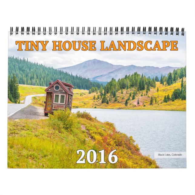 Det mycket små huset landskap kalendern 2016 kalender (Omslag)
