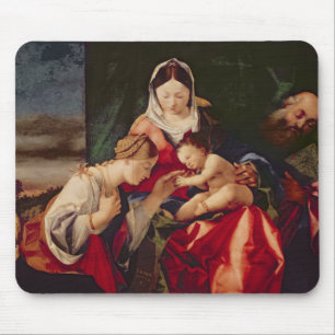 Det Mystic giftermål av Sanktt Catherine, 1505/8 Musmatta